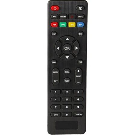 Süpermax Cobro Hd Uydu Alıcısı Kumandası