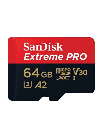 Sandisk 10'lu Paket 64GB Extreme Pro SDSQXCU-064G-GN6MA Mıcro-Sd Hafıza Kartı 24FİLM