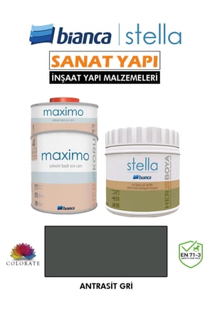 Stella 4-6 M2 Boyama Seti ( 500Ml Boya+ 500Ml Maximo Parlak )