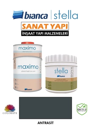 Stella 4-6 M2 Boyama Seti ( 500Ml Boya+ 500Ml Maximo Parlak )