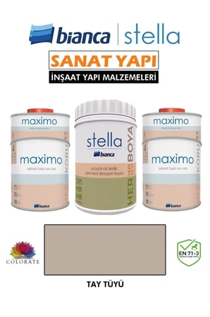 Stella 10-12 M2 Boyama Seti ( 1Lt Boya+ 1Lt Maximo Parlak )
