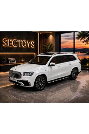 Mercedes GLC 63 Diecast Model Araba Açılan Kapılar Mercedes Benz GLC 63 JİP Diecast Model Araba