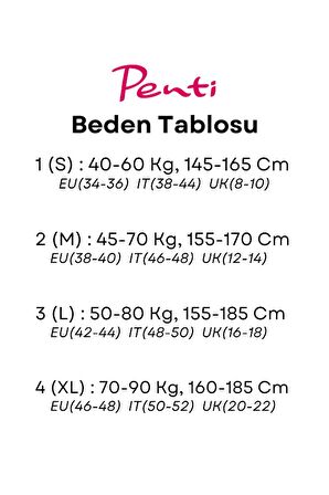 Penti Süper 15 Den Mat İnce Külotlu Çorap Ten/Nude (57) - 1 Numara Small 3 Adet