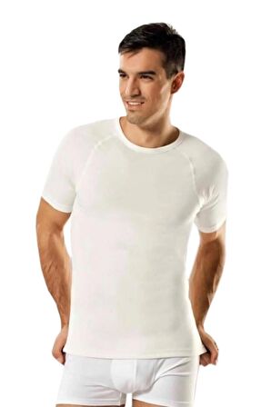 Namaldi Erkek Siyah Kısa Kollu Termal Fanila