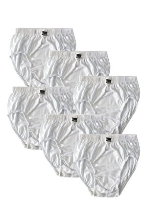 Erkek Çocuk Beyaz Pamuklu  Külot 0131