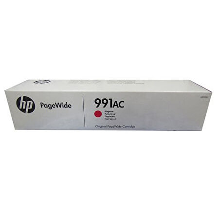 HP X4D13AC (991AC) Kırmızı Magenta Orjinal Kartuş PageWide Pro 750dw / MFP 772dn