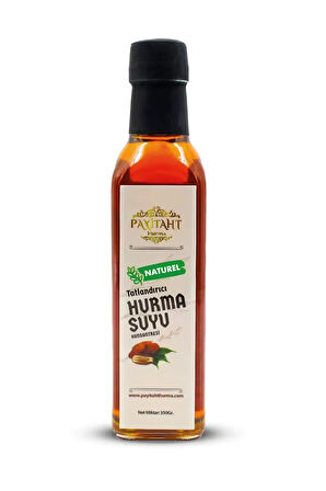 Organik Tatlandırıcı Hurma Suyu Konsantresi Yeni Mahsül 350 Gr