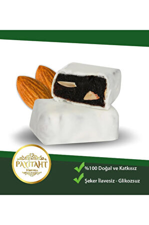 Sütlü Ve Beyaz Çikolatalı Bademli Hurma 1 Kg