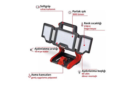 Einhell Tp-cl 18/3000 Li-solo Projektör 4514172