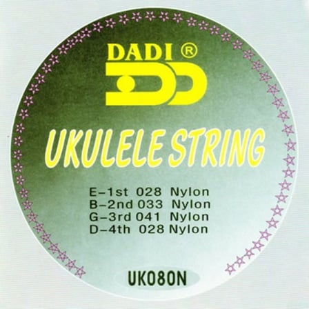 Dadi UK080N Ukulele Tel Seti