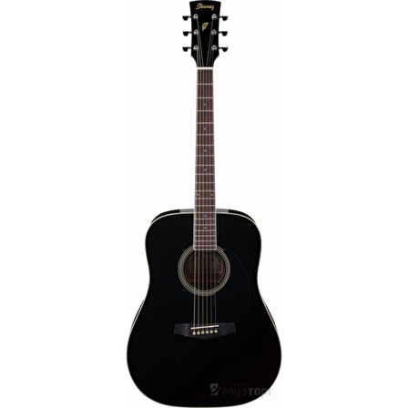 IBANEZ PF15-BK Siyah Akustik Gitar