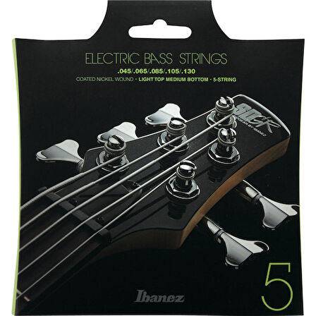 Ibanez IEBS5C Takım Tel 5 Telli Bas Gitar Teli 045-130