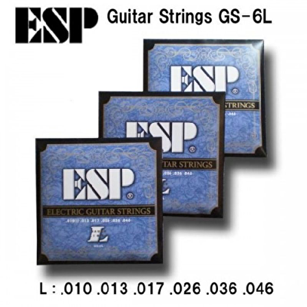 ESP GS-6L (010-046)  Elektro Gitar Teli