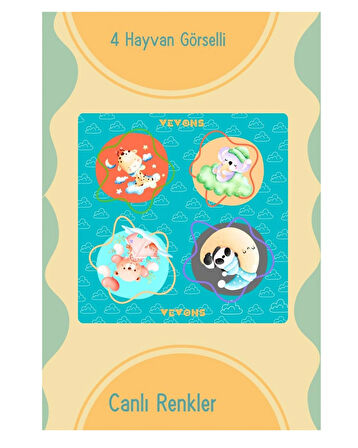 Neşeli Hayvanlar Oyuncaklı Oyun Minderi