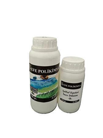 Şeffaf Epoksi İnce Döküm A-105-1 750Gr