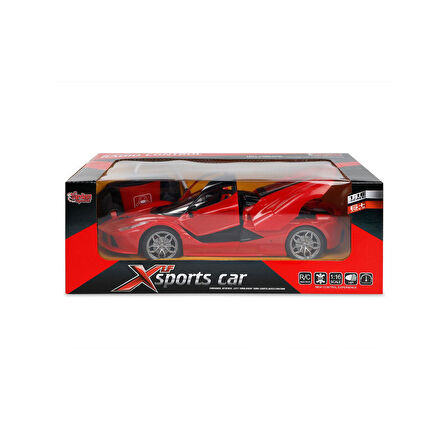 789-508B VARDEM XLF SPORTS IŞIKLI KUMANDALI ARABA 1:16 ÖLÇEK 28 CM