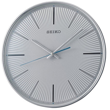 Seiko QXA733S Alüminyum Kadranlı Sessiz Duvar Saati