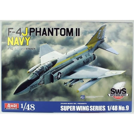 1/48 F-4J Phantom II (Navy) Savaş Uçağı Maketi, SWS 4809