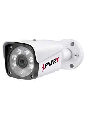 FURY 5mp 3.6mm Lensli 1080p 2mp Görüntü 6 Atom Led Gece Görüşlü Full Hd Güvenlik Kamerası 5520A