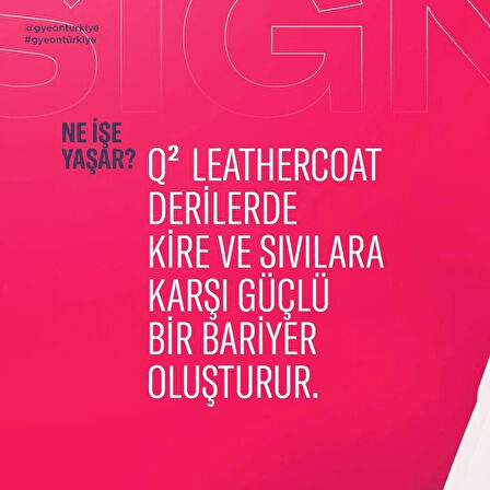 GYEON Q² Leather Coat REDEFINED Deri Yüzeyler İçin Bakım Ve Koruma - 120 ml