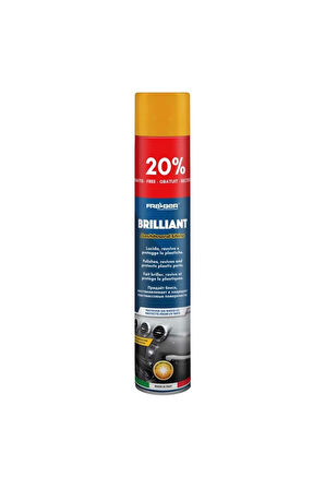 FRA-BER Brilliant Antistatik Konsol Ve İç Plastik Temizleyici Parlatıcı Vanilya Kokulu - 750 ml