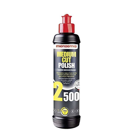 MENZERNA 2500 İnce Çizik Giderici Pasta 250 ml