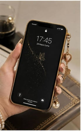 IPHONE 11 UYUMLU SİYAH ELDEN TUTMALI SLİKON KILIF