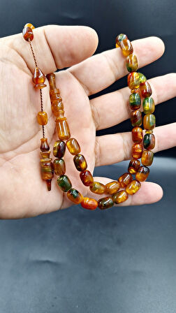  Özel İşçilik Sistemli Tespih (AHŞAP KUTULU)