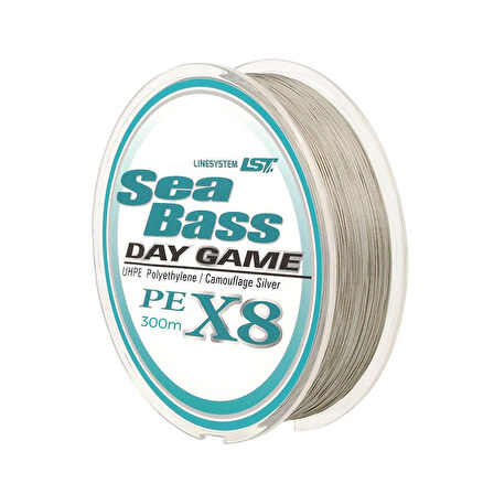 Linesystem Seabass Day Game X8 İp Misina PE 0.8 0.14mm 17lb 300mt