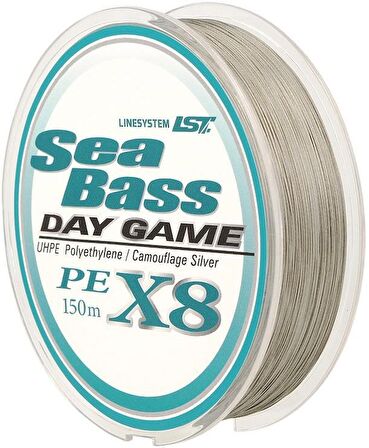 Linesystem Seabass Day Game X8 İp Misina PE 0.8 0.14mm 17lb 300mt