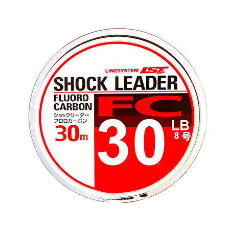 Linesystem Fluorocarbon Şok Lider Misina #8 0.47mm 30lb. 30mt.