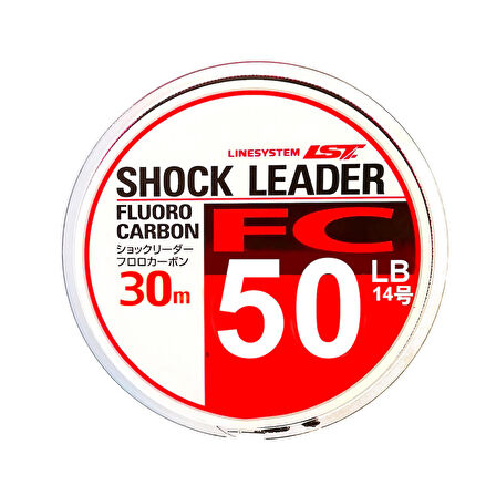 Linesystem Fluorocarbon Şok Lider Misina #14 0.63mm 50lb. 30mt.