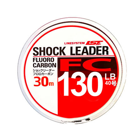 Linesystem Fluorocarbon Şok Lider Misina #40 0.98mm 130lb. 30mt.