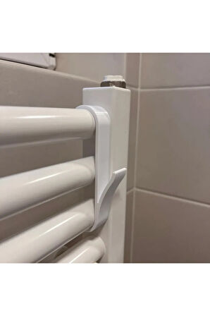 4 Adet Havlupan Üzerine Kolayca Takılan Banyo Askısı