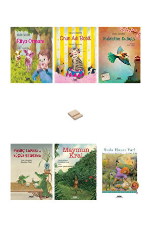 Rüya Ormanı Onun Adı Bobik Kulaktan Kulağa Hayvan Sevgisi 3-8 Yaş 6lı Set