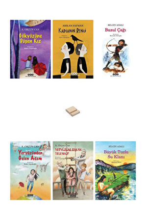 Gökyüzüne Düşen Kız Karganın Rengi Buzul Çağı Yeryüzüne Bakan Teleskop 6lı Set