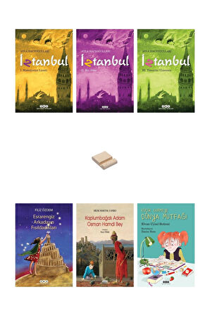 İstanbul 1-2-3 Serisi Esrarengiz Arkadaş Osman Hamdi Bey Dünya Mutfağı 6lı Set