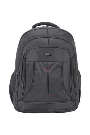 Case Club 2114 Büyük Boy 17 inç Laptop Bölmeli Sırt Çantası Darbe Emici Koruma Su Geçirmez Kumaş