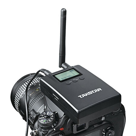 Takstar SGC-200W R2 KAMERA - MUHABİR TELSİZ UHF PROFESYONEL MİKROFON SETİ ÇİFT ALICI (DUAL)