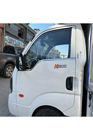 Kia Bongo Krom Cam Çıtası 2 Parça 2008> Paslanmaz Çelik