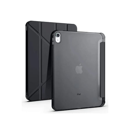 Apple iPad 2025 10.9 10.Nesil (A16) Kılıf Kalemlikli Mars Tablet Kılıfı - Siyah