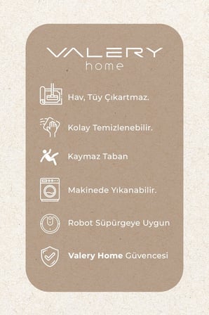 Bianca Vl Eco Dijital Baskı Makinada Yıkanabilir Kaymaz Taban Dekoratif Halı Bej 42710