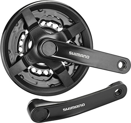 Shimano FC-TY301 Aynakol 33x7X8V Siyah 24/34/42T  170mm