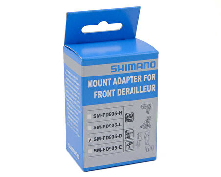 SHIMANO SM-FD905-D M907050 İÇİN ÖN VİTES DEĞİŞTİRİCİ MONTAJ ADAPTÖRÜ (DOĞRUDAN MONTAJ)