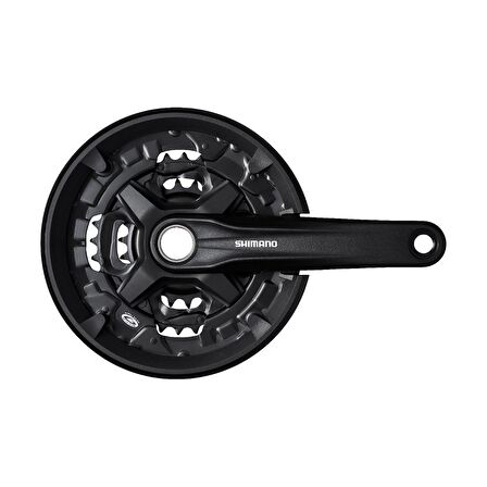 SHIMANO Aynakol 9-Vites Siyah w/ CG FC-MT210-3 44/32/22T 175mm