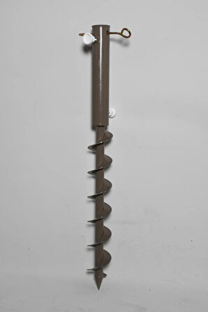 Geniş Plaj Şemsiyesi Kazığı – 80 cm Uzunluk, 50 mm Gövde / 30 cm Şemsiye Giriş Alanı