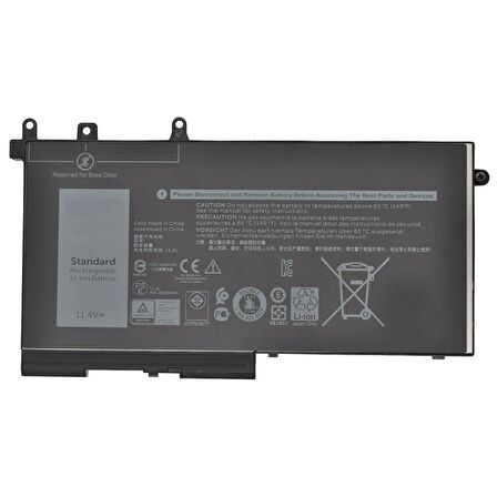 Dell D4CMT 0D4CMT Notebook Bataryası Laptop Pil 3Cell