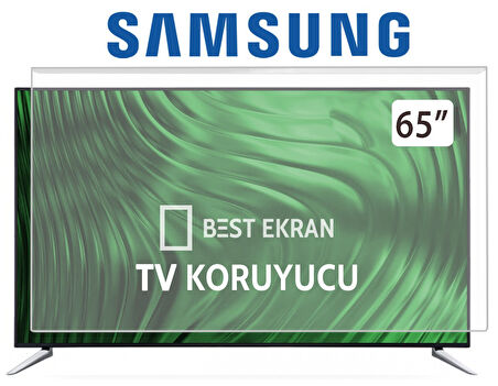 Samsung 65Q7FA Tv Ekran Koruyucu - Samsung 65" inç KIRILMAZ QLED KORUYUCU QE65Q7FAAUXTK