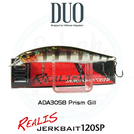 Duo Realis Jerkbait 120SP ADA3058 Prism Gill