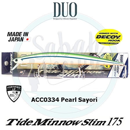 Duo Tide Minnow Slim 175 ACC0334 Pearl Sayori